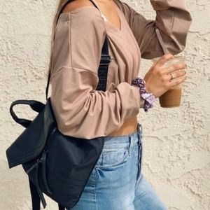 NWT Botkier Black Trigger Mini Backpack